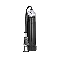 Shots Pumped Deluxe Pump W/Advanced Psi Gauge - Black