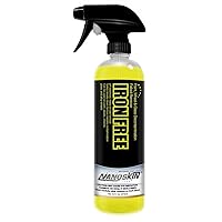 IRON FREE Paint, Wheel and Glass Decontamination Fall Out Remover 16 Oz. - Removes Iron Particles in Car Paint, Motorcycle, RV & Boat | Use before Clay, Wax or Car Wash for Car Detailing
