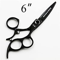 Hairdressing Scissors Set,Rotatable Handle Hair Thinning Scissors Hairdressing Cutting Scissor,5.5/6.0Inch,440C Steel,for Barber, Salon, Home,6.0inch