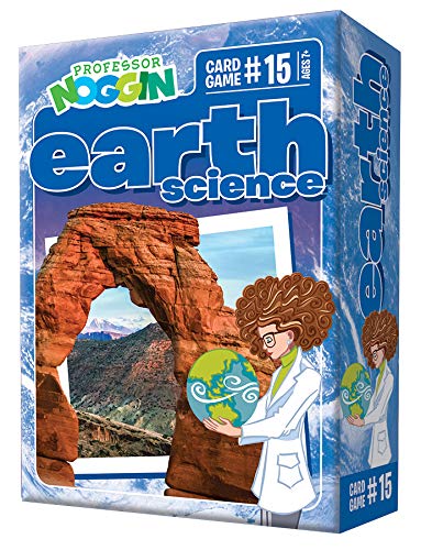 Professor Noggin's Earth Science Trivia Card Game - an Educational Trivia Based Card Game for Kids - Trivia, True or False, and Multiple Choice - Ages 7+ - Contains 30 Trivia Cards