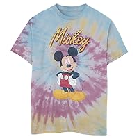 Disney Kids Characters Mickey California Boys Short Sleeve Tee Shirt