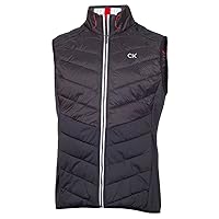 Calvin Klein Mens 17 Mile Drive Stretch Soft Feel Quilted Golf Gilet