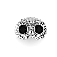 925 Sterling Silver Demon Eye Owl Ring Retro Animal Open Owl Statement Ring Jewelry for Women Girls Men Ring Jewelry | Natural Gemstones | Valentine's Gift