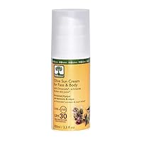 Olive Sun Cream for Face and Body- High Protection SPF 30 (100ML)