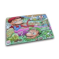 Heat Resistant Non-Stick Silicone Dab Mat Placemat by Dunkees Candy Land