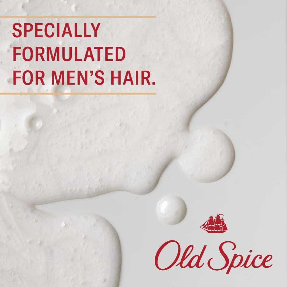 Old Spice Pure Sport 2in1 Shampoo and Conditioner for Men, Twin Pack, Lemon, 58.4 Fl Oz