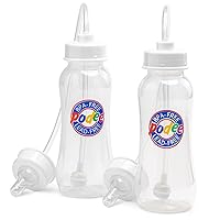Anti-Colic Baby Bottle System 9 oz (2 Pack - Podee Classic) + Replacement Tubing Kit