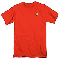 Popfunk Classic Star Trek Uniform T Shirt Collection & Stickers