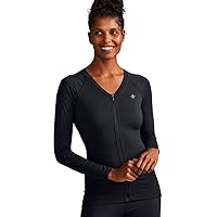 Tommie Copper Women’s Full Back Support Shirt I UPF 50 Long Sleeve Compression Shirt for Upper & Lower Back, Shoulder & Hip
