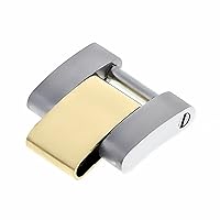 Ewatchparts LADIES 18K/SS OYSTER WATCH BAND LINK COMPATIBLE WITH ROLEX YACHTMASTER WATCH 12.30MM WIDE