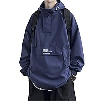 Men's Jacket Outdoor Waterproof Windbreaker Jacket Hooded Design Windproof Men's Jacket