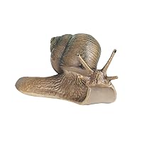 Animal Figures Realistic Plastic Snail Animal Action Model Science Project, Learning Educational Toys, Birthday Gift, Cake Topper for Kids Toddlers