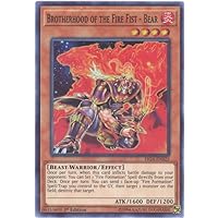 Yu-Gi-Oh! - Brotherhood of The Fire Fist - Bear - FIGA-EN023 - Super Rare - 1st Edition - Fists of The Gadgets