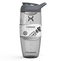 Promixx PURSUIT Protein Shaker Bottle – Premium Sports Blender Bottles for Protein Mixes and Supplement Shakes – Easy Clean, Durable Protein Shaker Cup