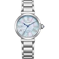 CITIZEN Women's Analogue Watch Eco-Drive One Size Silver 32025929, silver, Bracelet
