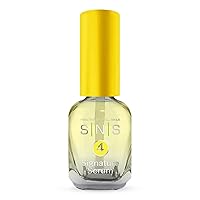 SNS Cuticle Oil for Nails - Nail Oil Vitamin Enriched with Botanical Oils, Vitamins A, D3, B5, E & Calcium Helps Natural Nails Grow Healthy - Nail Growth Serum for Healthier Nail Bed, 0.34oz