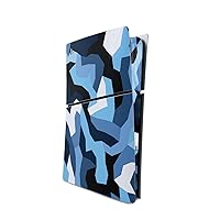MightySkins Skin Compatible with Playstation 5 Slim Digital Edition Console Only - Sky Camouflage | Protective, Durable, and Unique Vinyl Decal wrap Cover | Easy to Apply | Made in The USA