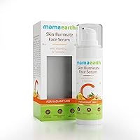 Mamaearth Skin Illuminate Face Serum | with Turmeric & Vitamin C | Natural & Organic Hydrating Facial Serum for Acne & Radiant Skin | 1.01 Fl Oz