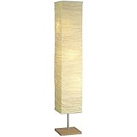 Home 8022-12 Transitional Three Light Floor Lamp from Dune Collection in Pwt, Nckl, B/S, Slvr. Finish, Beige