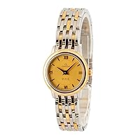 Omega De Ville Prestige Champagne Dial Women's Watch - Model Number: 424.20.24.60.08.001