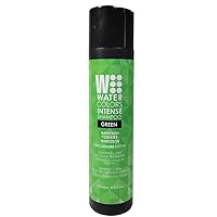 Watercolors Intense Color Depositing Shampoo, Semi Permanent Hair Color 8.5 oz - GREEN