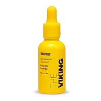 Tooletries - The Viking - Scented Beard & Hair Oil for Men with Sandalwood & Vitamin E - Conditions and Hydrates for Smooth Feel, Prevents Dandruff - Made in Australia - 1fl oz