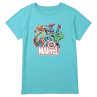 Marvel Classic Heroes of Today Girls Short Sleeve Tee Shirt