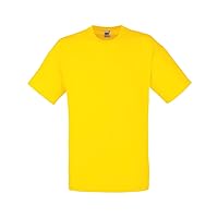 Mens Valueweight Short Sleeve T-Shirt (M) (Yellow)