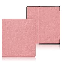 Case for Kindle Oasis (10th Gen, 2019 Release) PU Leather Smart Waterproof Cover,Auto Wake/Sleep, ONLY Fits 7” Kindle Oasis,Pink
