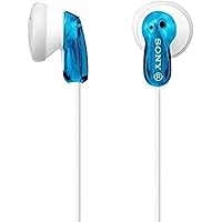 Sony MDR-E9LP Earbud Headphones (Earphones, Blue)