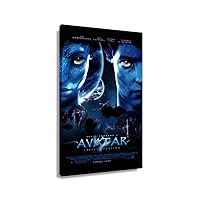 Movie Avatar Poster Pictures Bedroom Wall Decor Aesthetic Picture Prints Giclee Canvas Pics Wall Paintings Decoration Artwork for Home Modern Poster Printed Canvas Rectangle Art Paintings for Bathroom (12x18inch(30x45cm),Unframed)