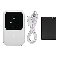 Unlocked Mobile WiFi Hotspot, Inserted 4G High Speed LTE Router, Up to 150Mbps Download Speed, Up to 10 WiFi Connect Devices, Plug in Card Slim
