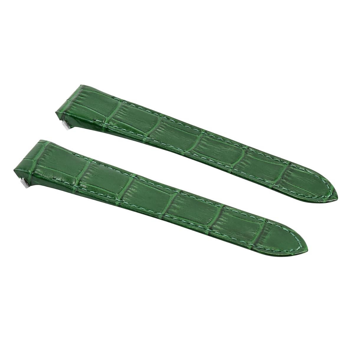 20MM Leather Watch Strap Band for Cartier Roadster Quick Release Green TOP QLY
