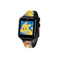 Euroswan-Pokemon Smart Watch for Kids (Calendar, Alarm, Stopwatch, Photos, Videos), Multicoloured (POK4231)