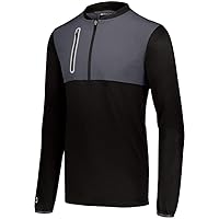 Holloway Youth Weld Hybrid Pullover Xl Black/Carbon