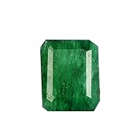 6.80 Ct. Emerald Cut Egl Certified Gem/Natural Green Emerald/Loose Gemstone Gift Idea AO-419