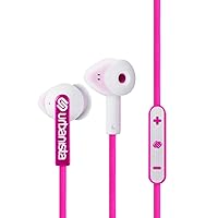 Urbanista Ibiza In-Ear with GoFit and Volume Control, Pink Panther/Pink