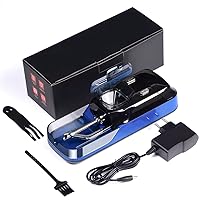IXIGER Electric Cigarette Rolling Machine,Cigarette Roller,Household Automatic Cigarette Rolling Machine,Used to roll Your own Cigarettes(Blue)