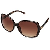Jessica Simpson Women's J5236 Oversized Rectangular Sunglasses with Uv400 Protection. Glam Gifts for Her, 60 Mm Butterfly