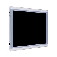 HUNSN 15 Inch TFT LED Industrial Panel PC, 10-Point Projected Capacitive Touch Screen, Intel J1900, Windows 11 Pro or Linux Ubuntu, PW25, VGA, 4 x USB, LAN, 3 x COM, 4G RAM, 128G SSD