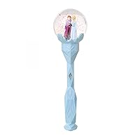 Disney Frozen 2 Frozen 2 Sisters Musical Snow Wand Costume Prop Scepter, Plays Into The Unknown Perfect for Child Costume Accessory, Role Play, Dress Up or Halloween Party