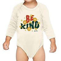 Be Kind Baby Long Sleeve Onesie - Amazing Presents - Kids Apparel