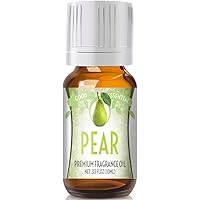 Good Essential - Professional Pear Fragrance Oil 10ml for Diffuser, Candles, Soaps, Perfume, Aromatherapy 0.33 Fluid