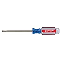 CRAFTSMAN Screwdriver, 3/16 in x 4 in Cabinet Slotted, Acetate Handle (CMHT65022)