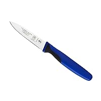 Mercer Culinary Millennia Colors 3-Inch Slim Paring Knife, Blue