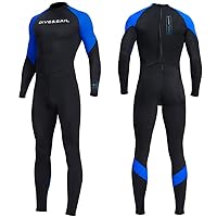 Dive Skins for Women Men Full Body Swimsuit Rash Guard Scuba Skin Thin Wetsuit, One Piece Long Sleeve Quick Dry Diving Skin UV Protection Surfing Spandex Wet Suit for Snorkeling Water Sport
