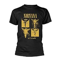 Nirvana Men's In Utero T-shirt Black