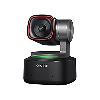 OBSBOT Tiny 2 Webcam 4K Voice Control PTZ, AI Tracking Multi-Mode & Auto Focus, Web Camera with 1/1.5
