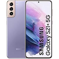 Samsung Galaxy S21+ Plus G996U 5G | Android Cell Phone | 5G Smartphone (Renewed) (128GB, T-Mobile Unlocked, Phantom Violet)