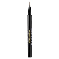 Arches & Halos Bristle Tip Pen - For Full, Bold, More Defined Brows - Waterproof, Long Lasting, 24 Hour Color - Precise Bristled Applicator Tip - Sunny Blonde - 0.02 oz